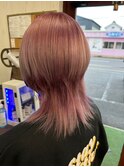大人可愛い20代30代おすすめ立体感レイヤー×いちごミルクピンク