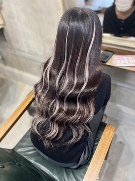 ルフレ 新宿本店2nd(Reflet) ハイライトプルエクステ