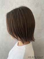 ソーエン ヘアー エイト 札幌駅前店(soen hair eight by HEADLIGHT) オリーブベージュ×外ハネボブ_807M15191