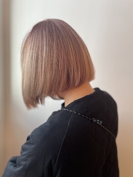 エー(A) 透明感ヘア×トレンドボブ