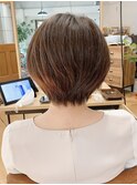 ショートヘア/チョコレートモード/大人ガーリー[有楽町/日比谷］