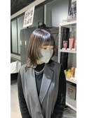 【ミディアムウルフ】札幌美容室