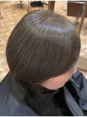 白髪ぼかしカラー白髪ぼかしハイライト大人ショート30、40、50代