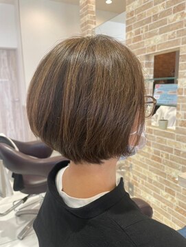 グランデュール 静岡インター通り店(GRANDEUR) ショートボブスタイル