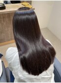 乾かすだけでツヤツヤ美縮毛矯正