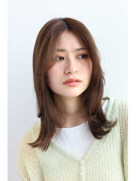 ヘアーアンドメイク エクリ 不動前店(Hair&Make equri) 春のミディアムレイヤー