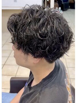 ディータ(Dita) 大人波打ちセンターパートin大宮メンズカットパーマ美容室