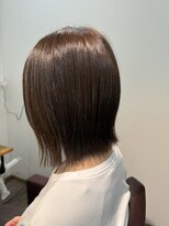 ビプラス(viplus)&nbsp;ぱつっとボブ×オリーブベージュ