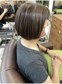 ハイライト白髪ボカシ