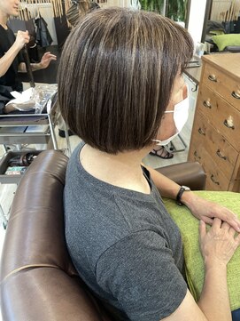 アウルム 下北沢(aurum) ハイライト白髪ボカシ