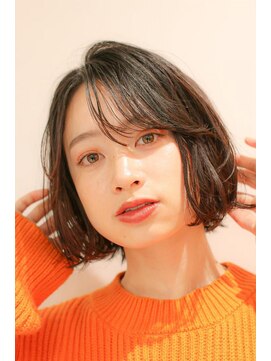 フラミューム 相模大野店(flammeum) ゆるふわボブ