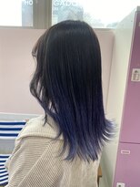グラデーションカラーラベンダーグレージュ