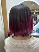テーラヘアー 大網店(TELA HAIR)&nbsp;ピンクグラデーション