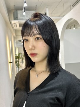 ジーナ 渋谷本店(Zina) 【Zina宮益坂店】オーダー多数＊韓国風タッセルボブ＊