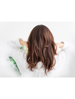髪や頭皮の状態に合わせご提案*髪に優しいグレイカラー,ハーブカラー,ヘアマニキュアの取り扱い◎