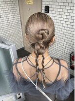 ソノ(sono)&nbsp;タイトヘア カチモリ 韓国ヘア イベントヘア 参列ヘア