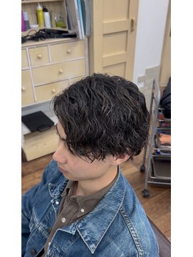 メルシー トータル ブランディング サロン(merci TOTAL BRANDING SALON) メンズ　ウェーブツイストスパイラルパーマ