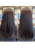 髪質改善ストレート