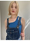 ブロンドボブ