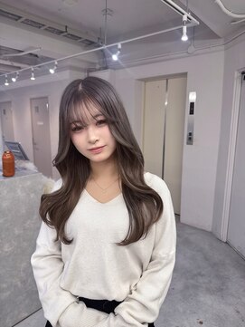 レアル 天王寺 阿倍野(REAL) 暗めでも透明感グレージュ 天王寺/あべの/ブリーチ/グレージュ