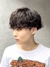 シャドウ/ニュアンス/フェザーパーマ+カット　￥14500 【向井指名不可】