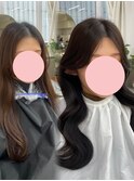 レイヤーカット/ワンカール/小顔/韓国風/髪質改善/新宿