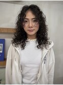 ぐるぐるパーマ