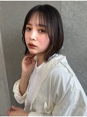 ミニウルフ髪質改善縮毛矯正酸性ストレートレイヤー/恵比寿