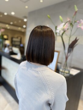 アース コアフュールボーテ 掛川店(EARTH coiffure beaute) 髪質改善ストレート