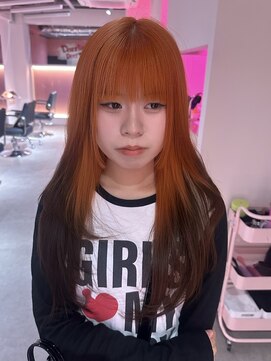 ダズリングディア(Dazzling Deer) オレンジ/アプリコットオレンジ/夏カラー