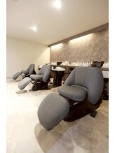 <シャンプー>寝心地が最大級のシャンプー台ー。