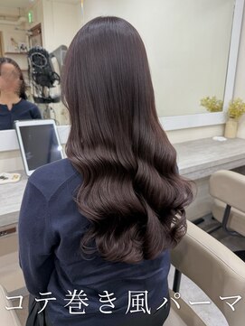 アミー 銀座(Ammy) コテ巻き風パーマ/韓国風パーマ/韓国ヘア/パーマ/艶髪