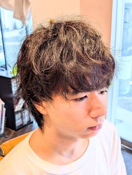 ボイスバーバー 高野店(VOICE BARBER) 横顔決まるウルフスタイル