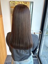 スリーオオテマエ(three. Otemae) 【three】髪質改善×ブラウンベージュ[女性専用サロン]