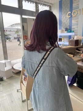 コワファースト 大分(COIFF1RST) ハイトーン!パープル・バイオレットのニュアンスカラー