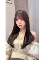 ロンドアベニール 北千住(Lond avenir)&nbsp;暗めカラー/レイヤーカット/マロンベージュ/くすみベージュ/