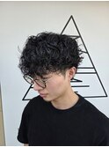 足立区波巻きスパイラルパーマ/足立区メンズパーマ