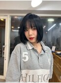 韓国風レイヤーカット【渋谷/表参道/Merak/髪質改善/縮毛矯正】