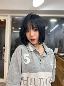 メラク(Merak) 韓国風レイヤーカット【渋谷/表参道/Merak/髪質改善/縮毛矯正】