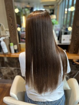 アールヌーベルヴァーグ(ar nouvelle vaugue) ストレート/ワンレンカット/さら艶ヘアー