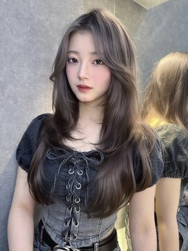 ロンドガーネット 池袋(Lond garnet) 暗めカラー/韓国レイヤー/マロンベージュ/くすみベージュ/池袋