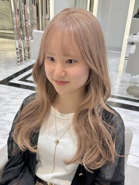 ザザアオヤマ(ZA/ZA AOYAMA) ミルクティーベージュカラー