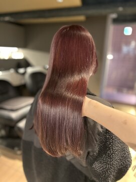 ペレ 渋谷(PELE) 黒髪カタログ/クラゲヘアー/オリーブグレー/渋谷