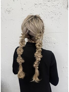 ヘアサロン エフ 渋谷(F) #セット#ヘアセット