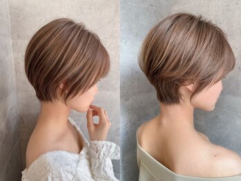 アンダーバーホワイト 泉佐野店(_WHITE)の写真/【泉佐野/駐車場有】クセ/毛量/骨格を計算し、どこから見ても綺麗なシルエット☆垢抜けスタイルに！