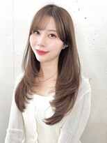 ビーチ(BEACH) ★ 似合わせカット 大人ガーリー ミディアムレイヤーカット