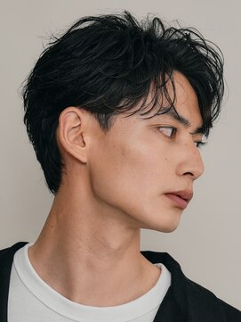 フィフスパーク(fifth PARK) 渋谷ニュアンスパーマルーズパーマ毛流れヘアメンズビジネスヘア