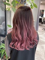シェリール(CHERiR)&nbsp;ピンクグラデーションカラー艶カラートリートメント髪質改善