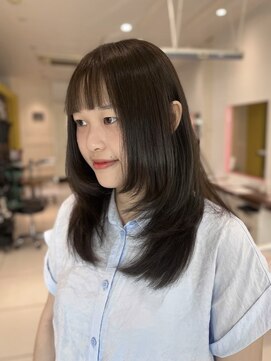 バサ 江古田店(BASSA) 【AKINO】垢抜け♪ふわっとミディアムレイヤー