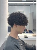 マッシュ　シャドウパーマ